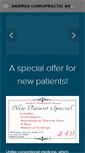 Mobile Screenshot of andruschiropractic.com